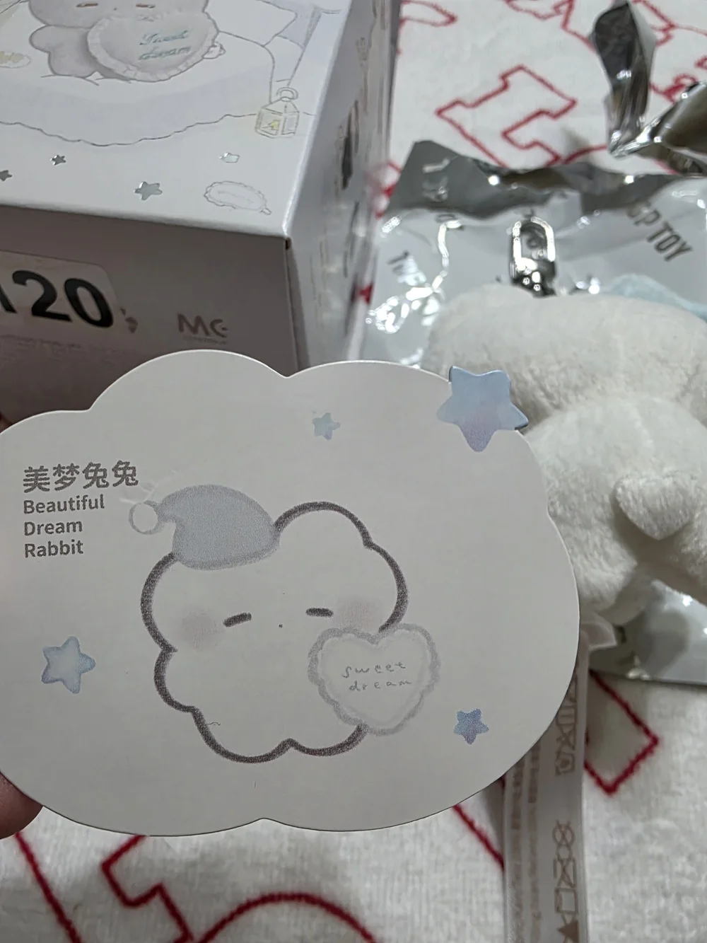 Sweet Dreams Usagi Plush Keychain